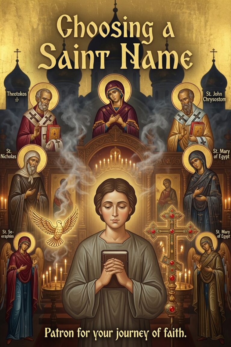 Choosing a Patron Saint