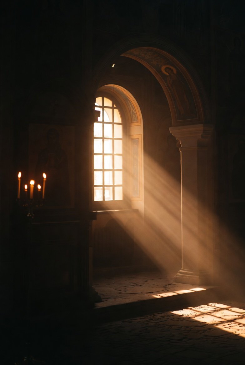 Stillness and sacred light