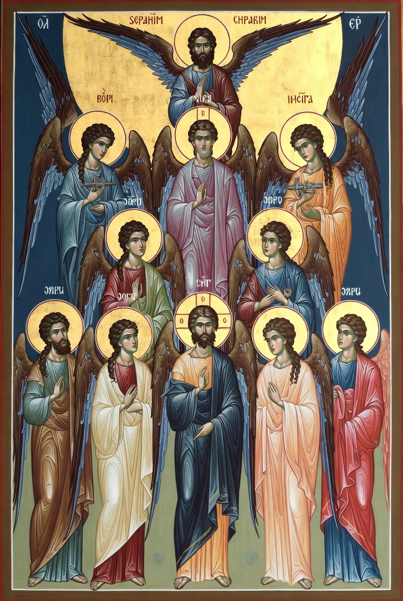 The nine ranks of angels